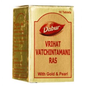 Buy Dabur Virhat Vatchintamani Ras 10 tablet at discounted prices from rajulretails.com. Get 100% Original products.