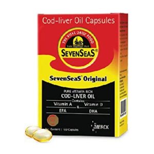 Buy Seven Seas Cod liver oil capsules at discounted prices from rajulretails.com. Get 100% Original products at discounted prices.