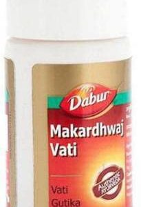 Buy Dabur Makardhwaj vati at discounted prices from rajulretails.com. Get 100% Original products at discounted prices.