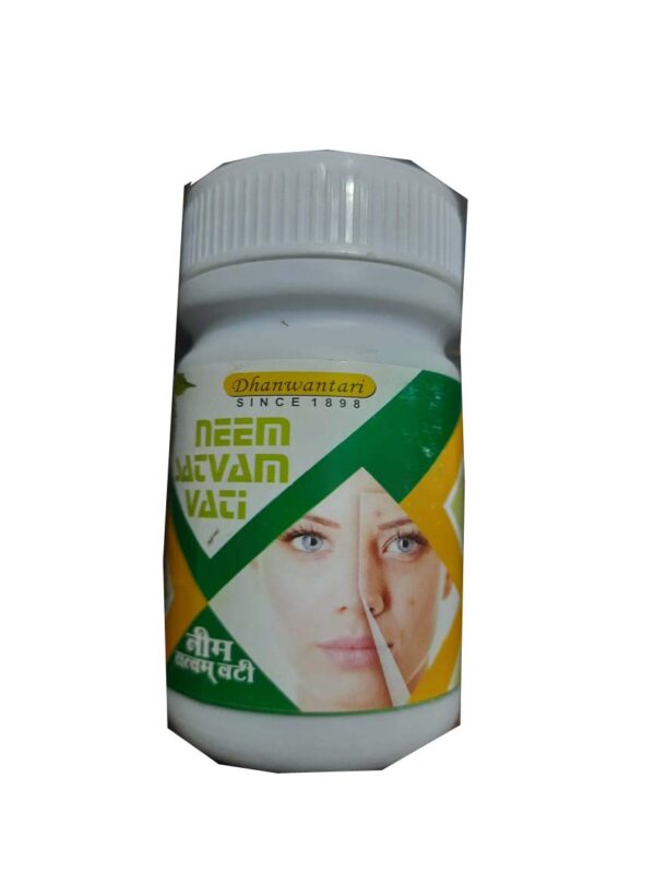 Buy Dhanwantari Karyalaya State Neem Satvam vati at discounted prices from rajulretails.com. Get 100% Original products at discounted prices.