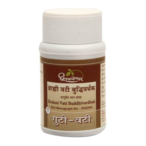 Buy Dhootapapeshwar Brahmi vati buddhivardhak at discounted prices from rajulretails.com. Get 100% Original products at discounted prices.