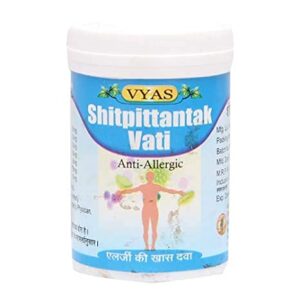 Buy Vyas Shitpittantak vati at discounted prices from rajulretails.com. Get 100% Original products at discounted prices.