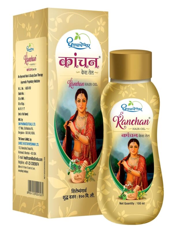 Buy Dhootapapeshwar Kanchan hair oil at discounted prices from rajulretails.com. Get 100% Original products at discounted prices.